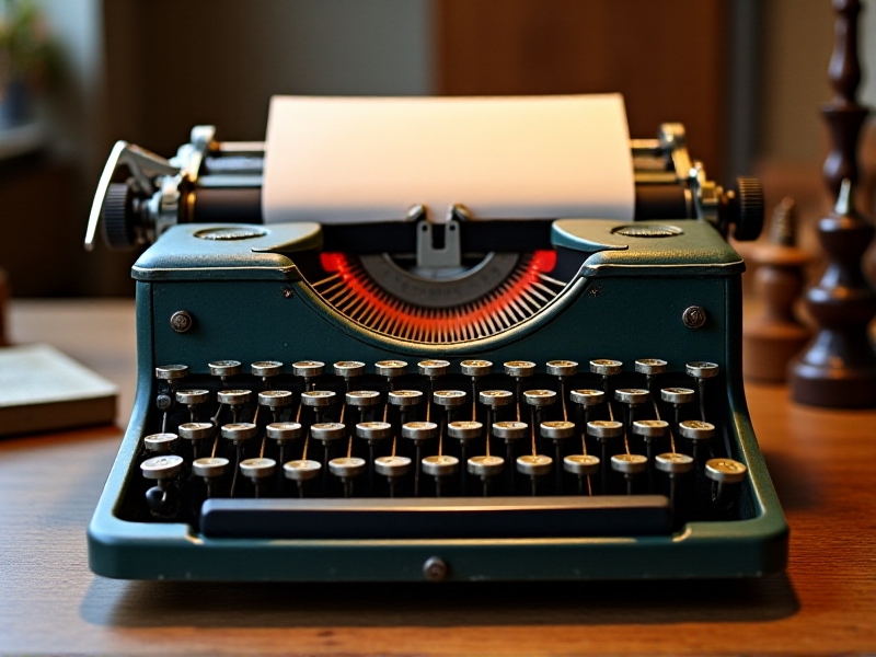 A side-by-side comparison of a fully restored vintage typewriter and one in its original, untouched condition. The image illustrates the trade-offs between functionality and historical preservation.